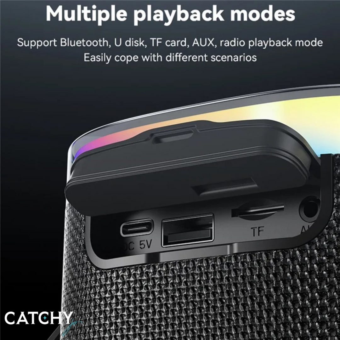 YESIDO YSW25 waterproof Bluetooth speaker with 1800mAh battery