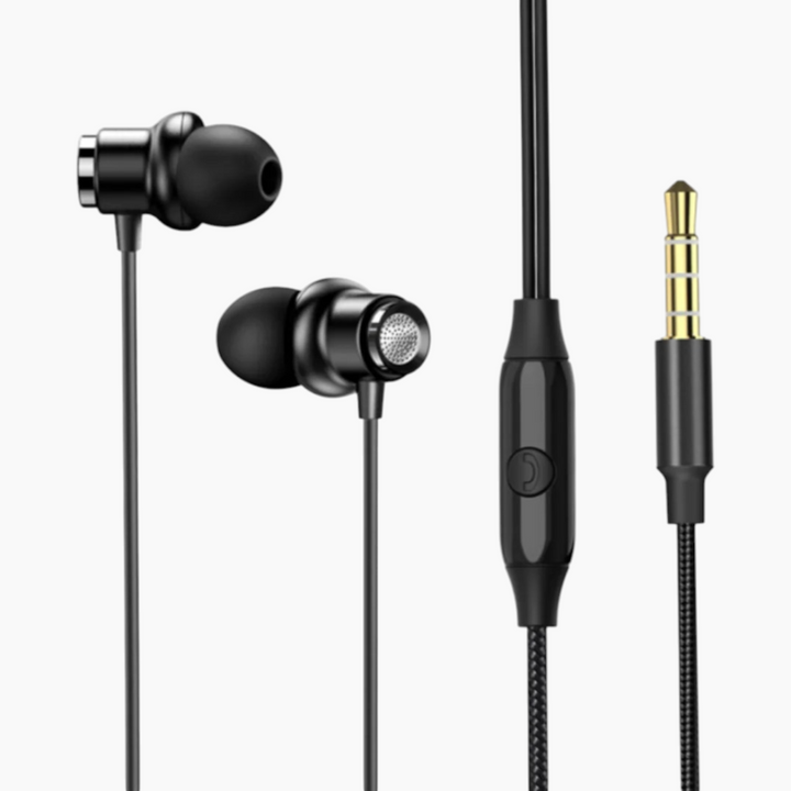 YESIDO YH31 stereo wired earphones with 3.5mm plug