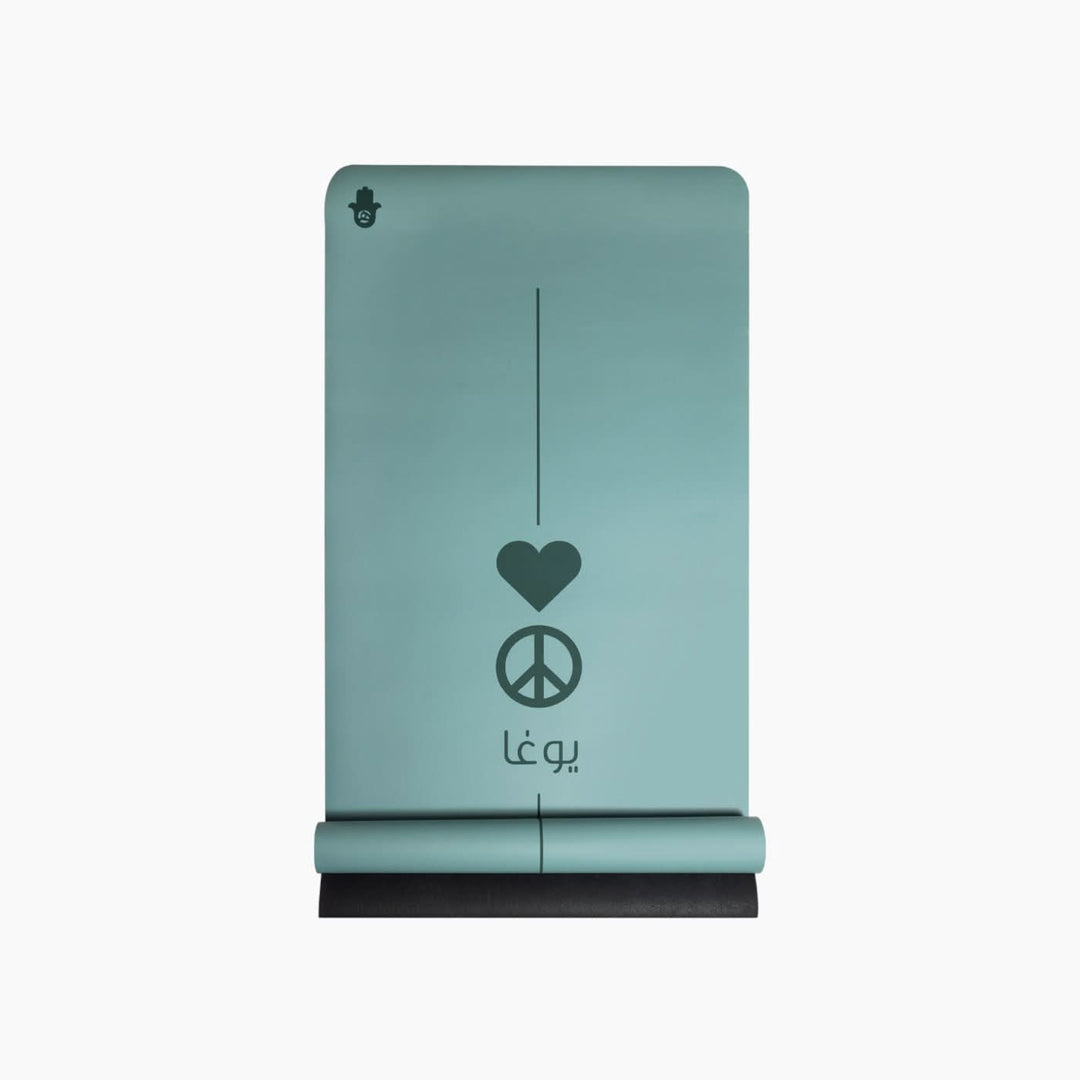 Hamsa Yoga Love, Peace, and Yoga Mat