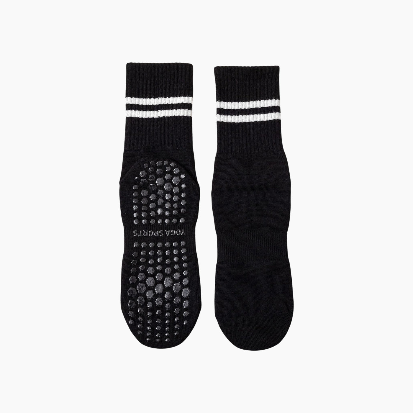 Leopardous YPS009 black ankle socks