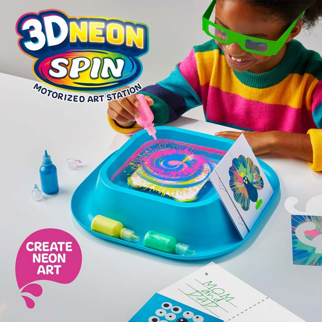 Yt Toy Spin Art 3D With Tray