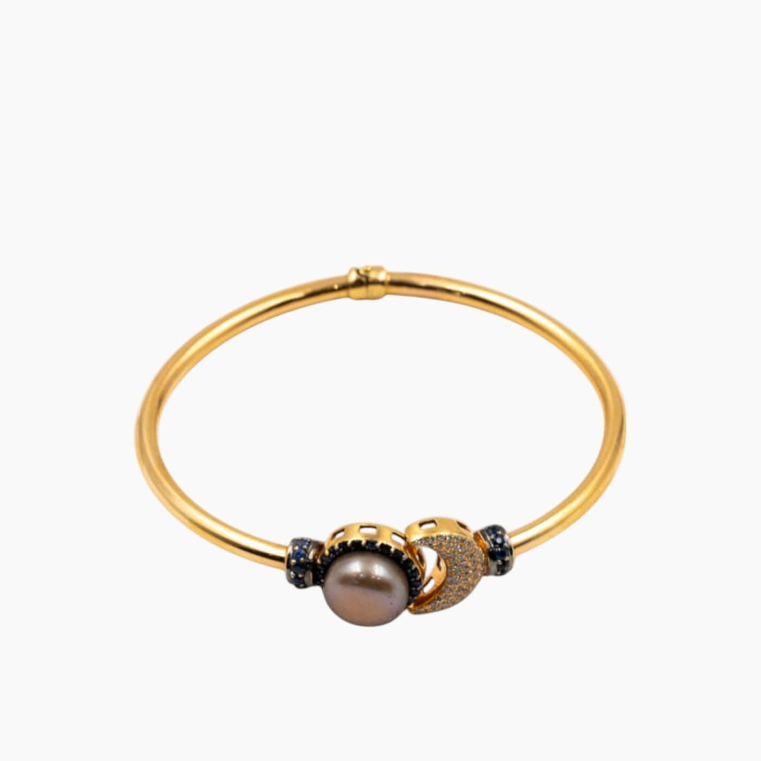 Nadine Shami Yellow Gold Bangle