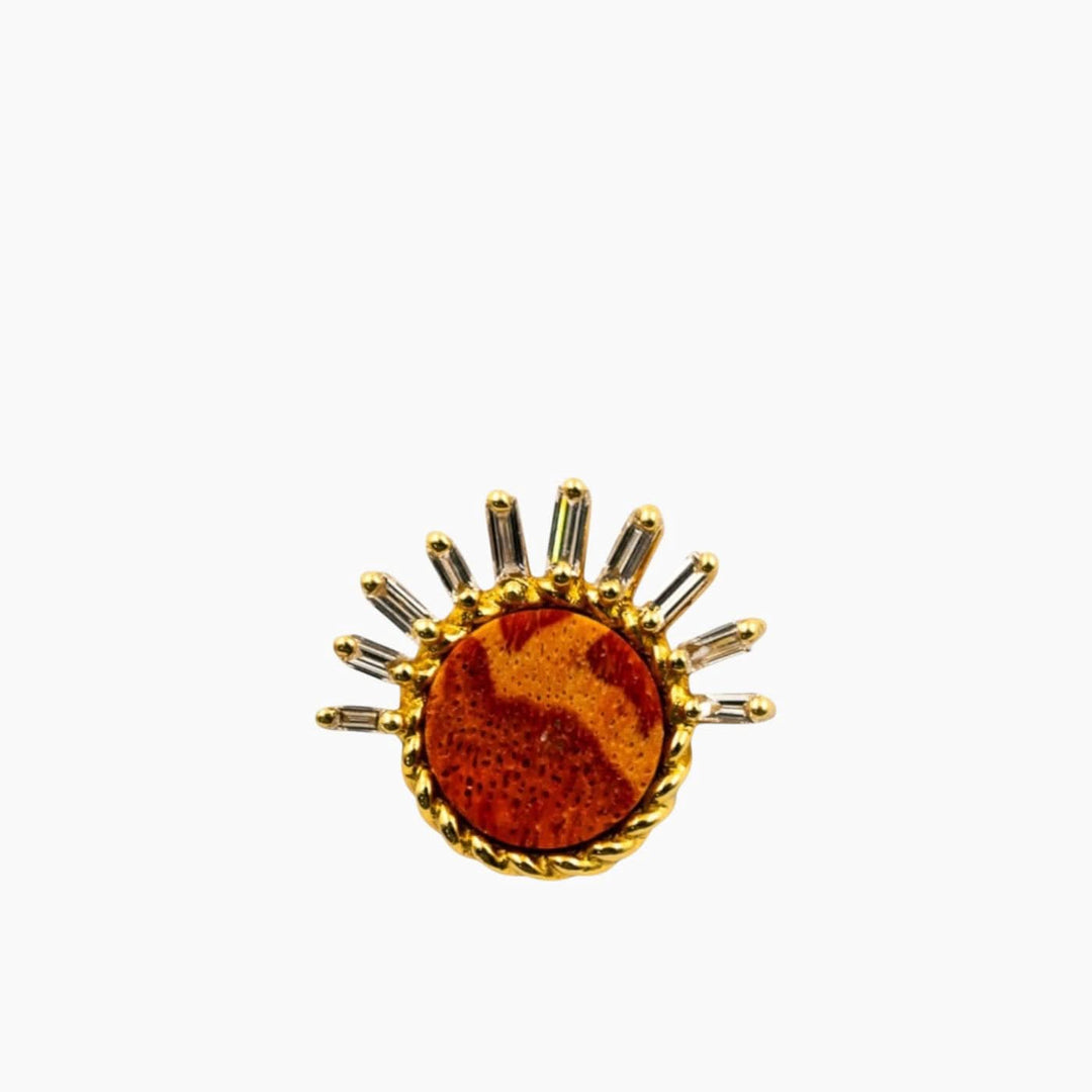 Nadine Shami Yellow Gold Earrings