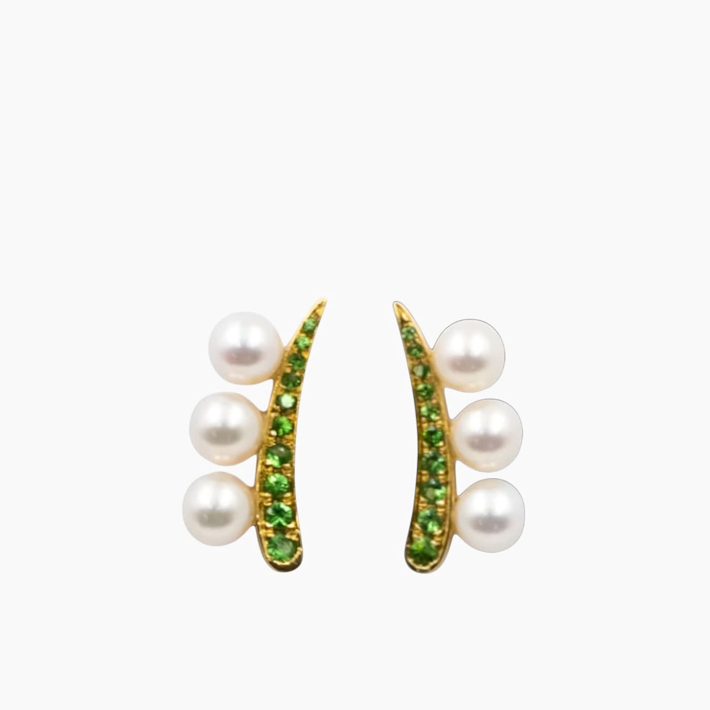 Nadine Shami Emerald Earrings Nadine Shami Emerald Earrings
