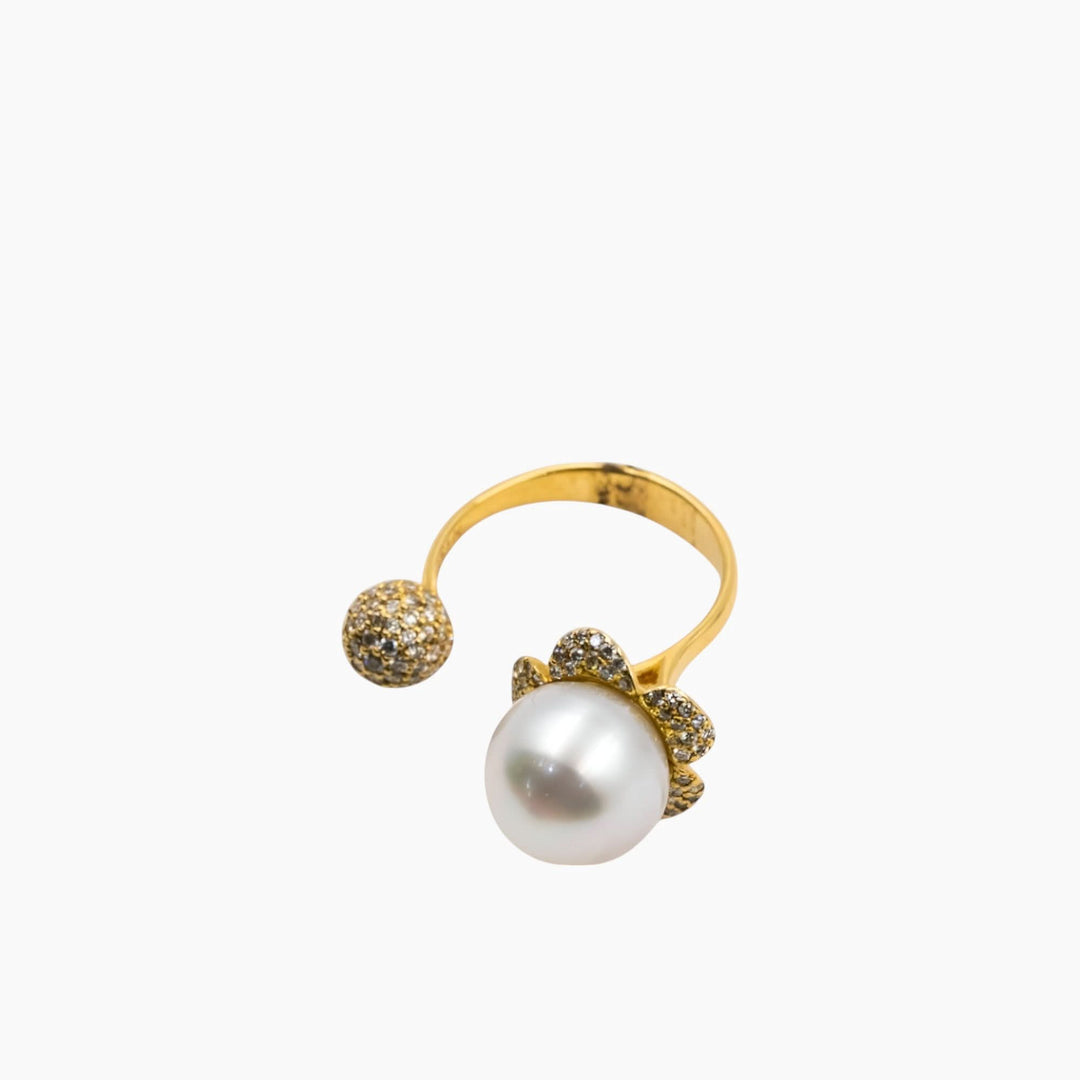 Nadine Shami Yellow Gold Ring