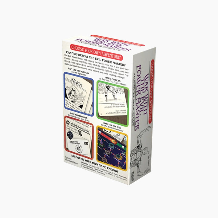 Choose Your Own Adventure: War With The Evil Power Master Board Game