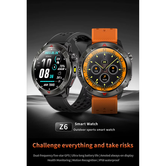 North Edge Z 6 (Built in GPS) Full Touch Screen Watch