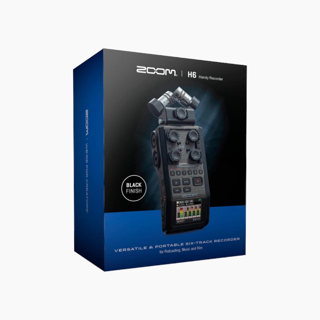 Canon Zoom H6 Black Mic Recorder