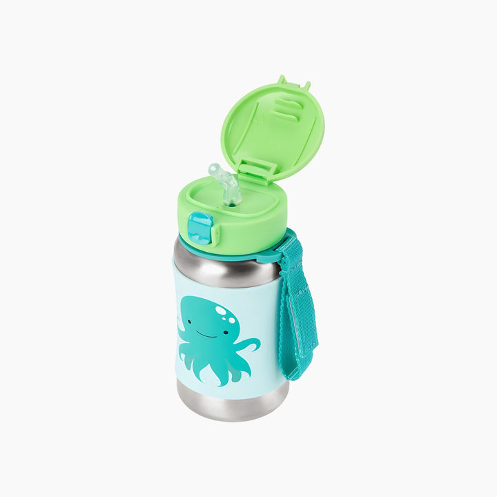 Skip Hop Zoo Stainless Steel Straw Bottle