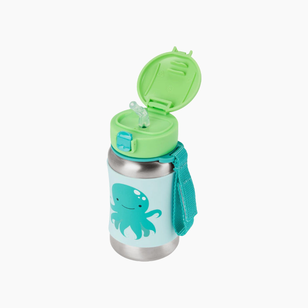 Skip Hop ZOO Stainless Steel Kid Straw Bottle