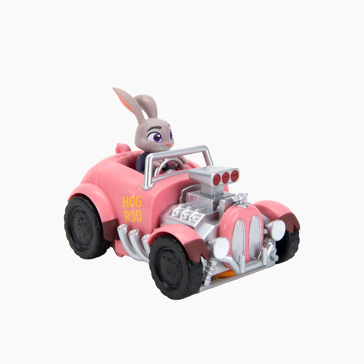 JAZWARES Zootopia- مركبة صغيرة مع مجسم- جودي الأرنبة