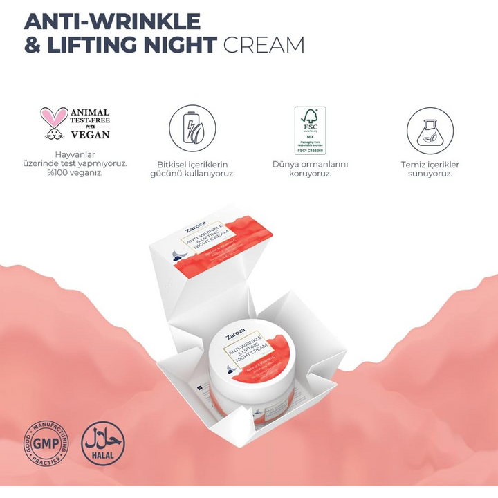 Zaroza Anti-Wrinkle &amp; Firming Retinol Night Cream