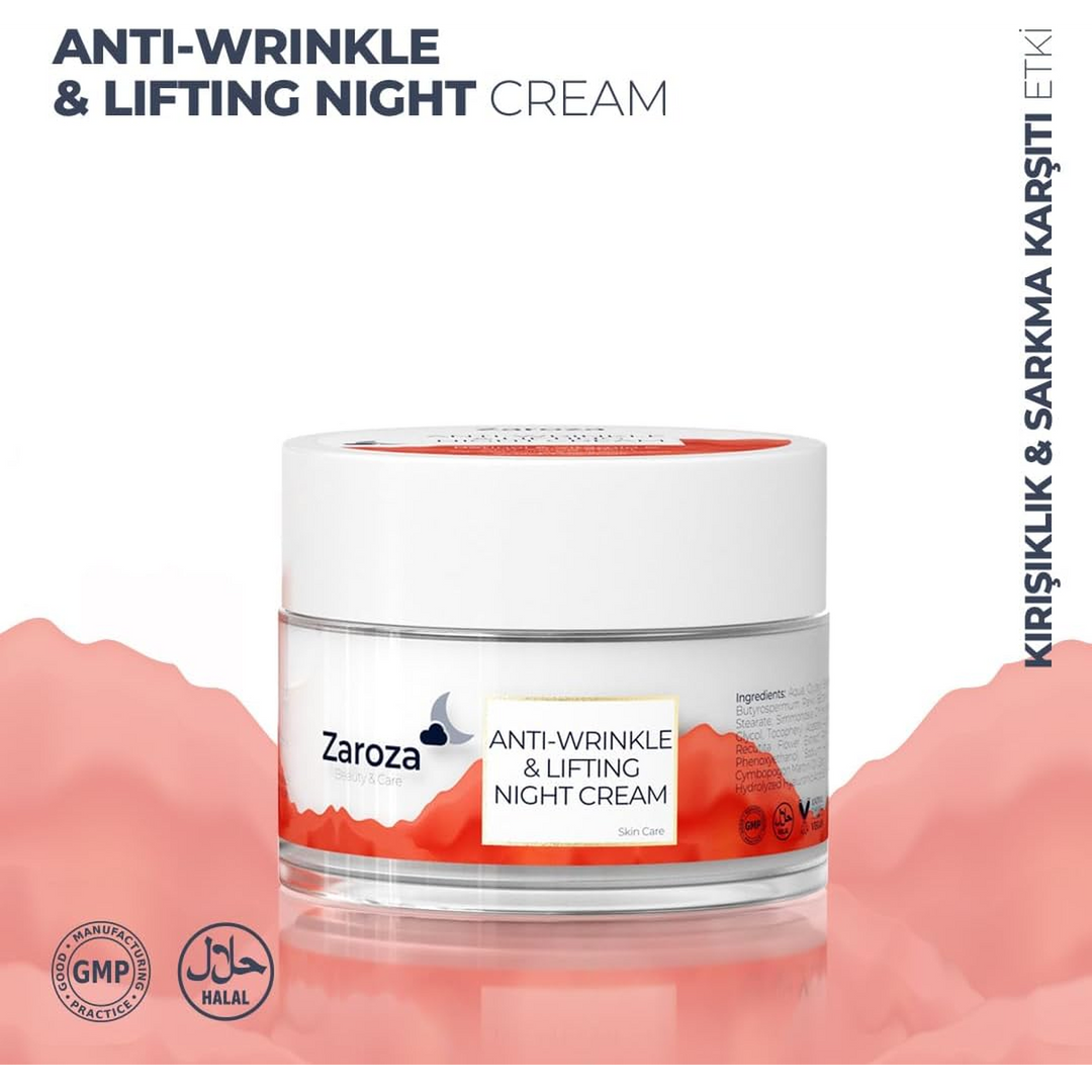 Zaroza Anti-Wrinkle &amp; Firming Retinol Night Cream
