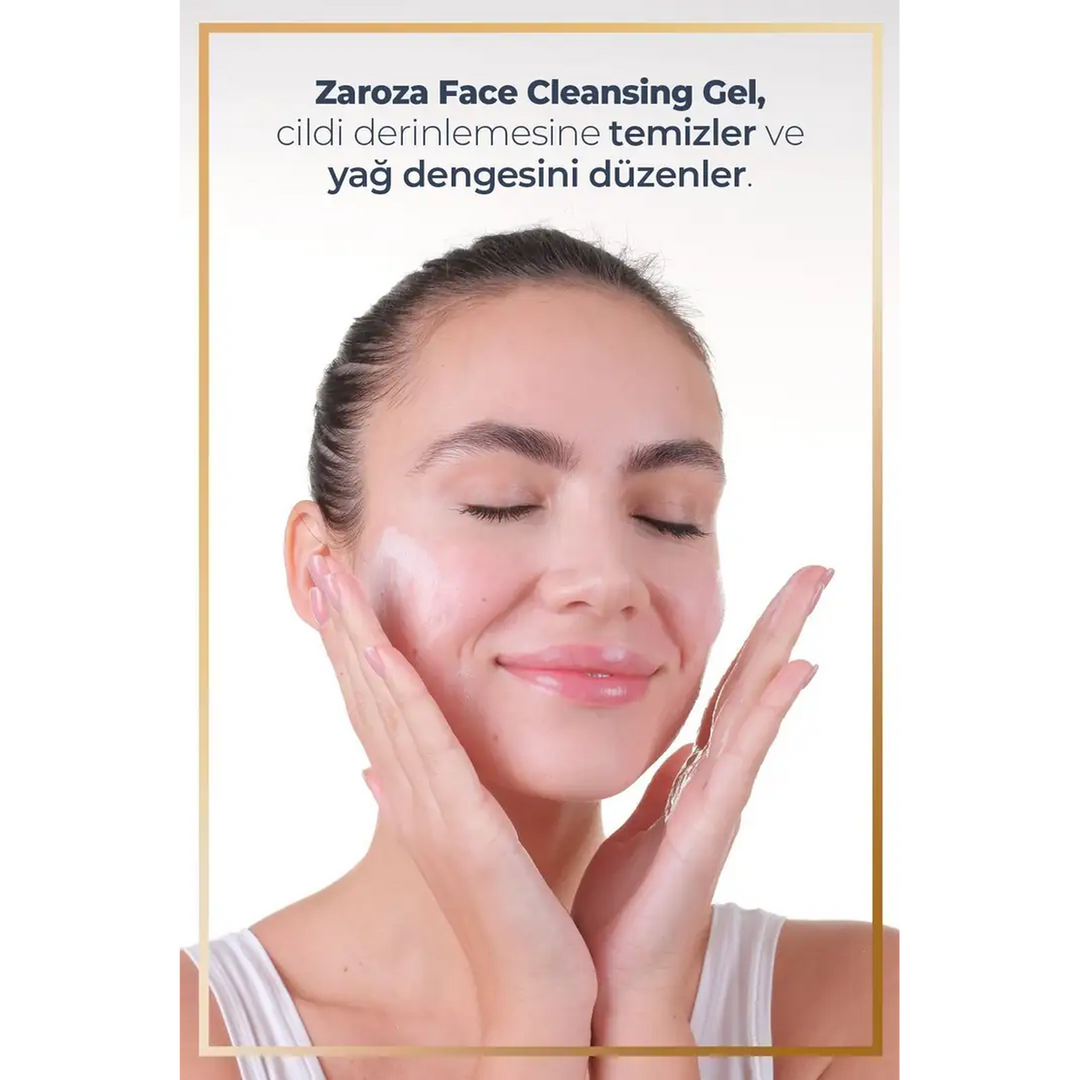 Zaroza 200ml face cleansing gel for gentle purification