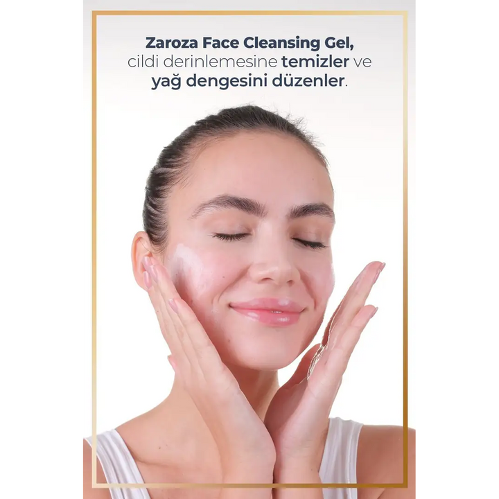Zaroza 200ml face cleansing gel for gentle purification