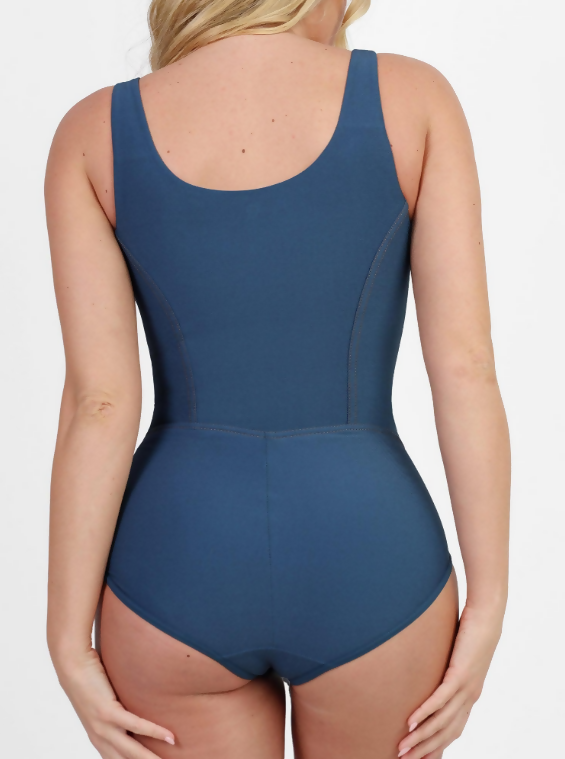 GRAPE Denim Tummy Control Bodysuit