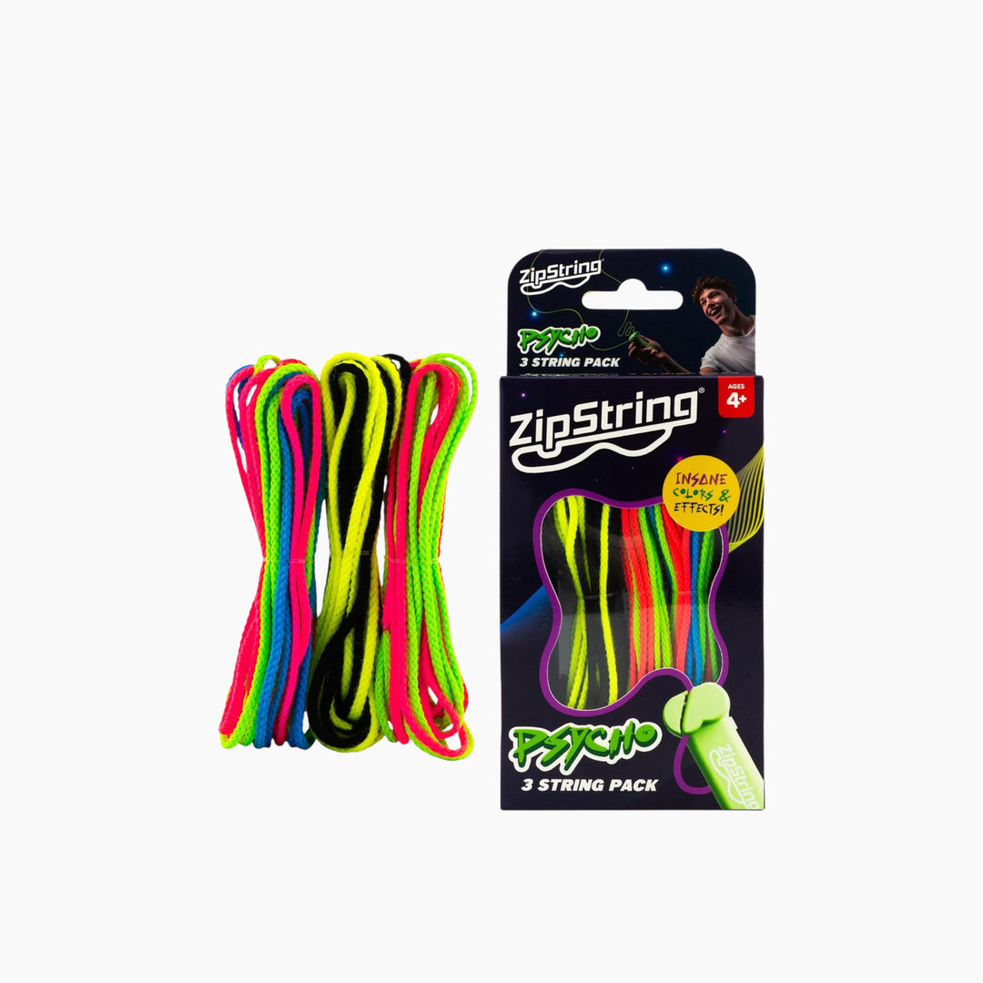 ZipString Psycho Strings Replacement Pack with Black &amp; Yellow string