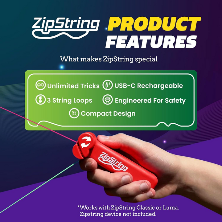 ZipString Psycho Strings Replacement Pack with Black &amp; Yellow string