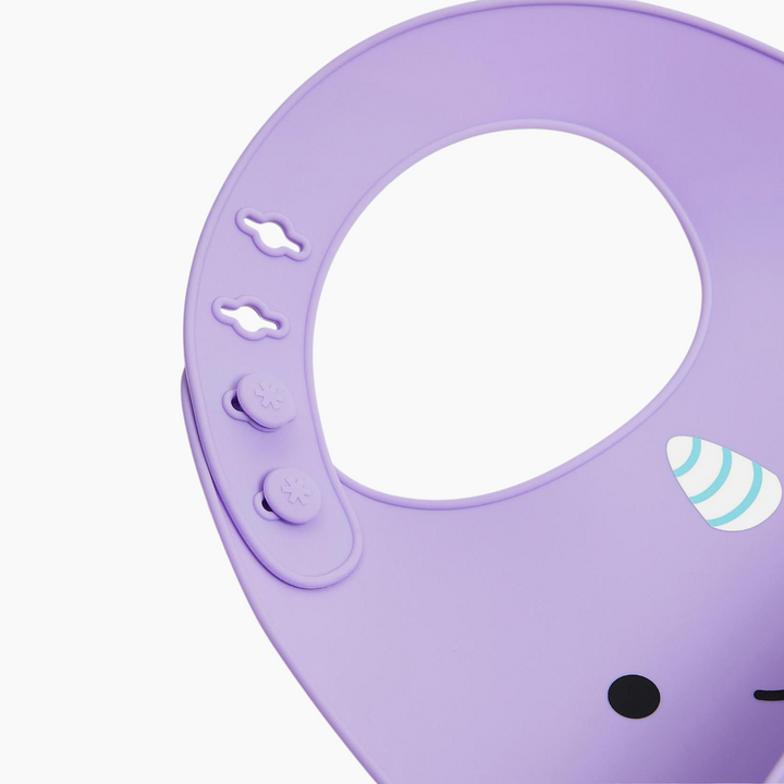 Skip Hop Zoo Fold &amp; Go Silicone Bib - HUNA