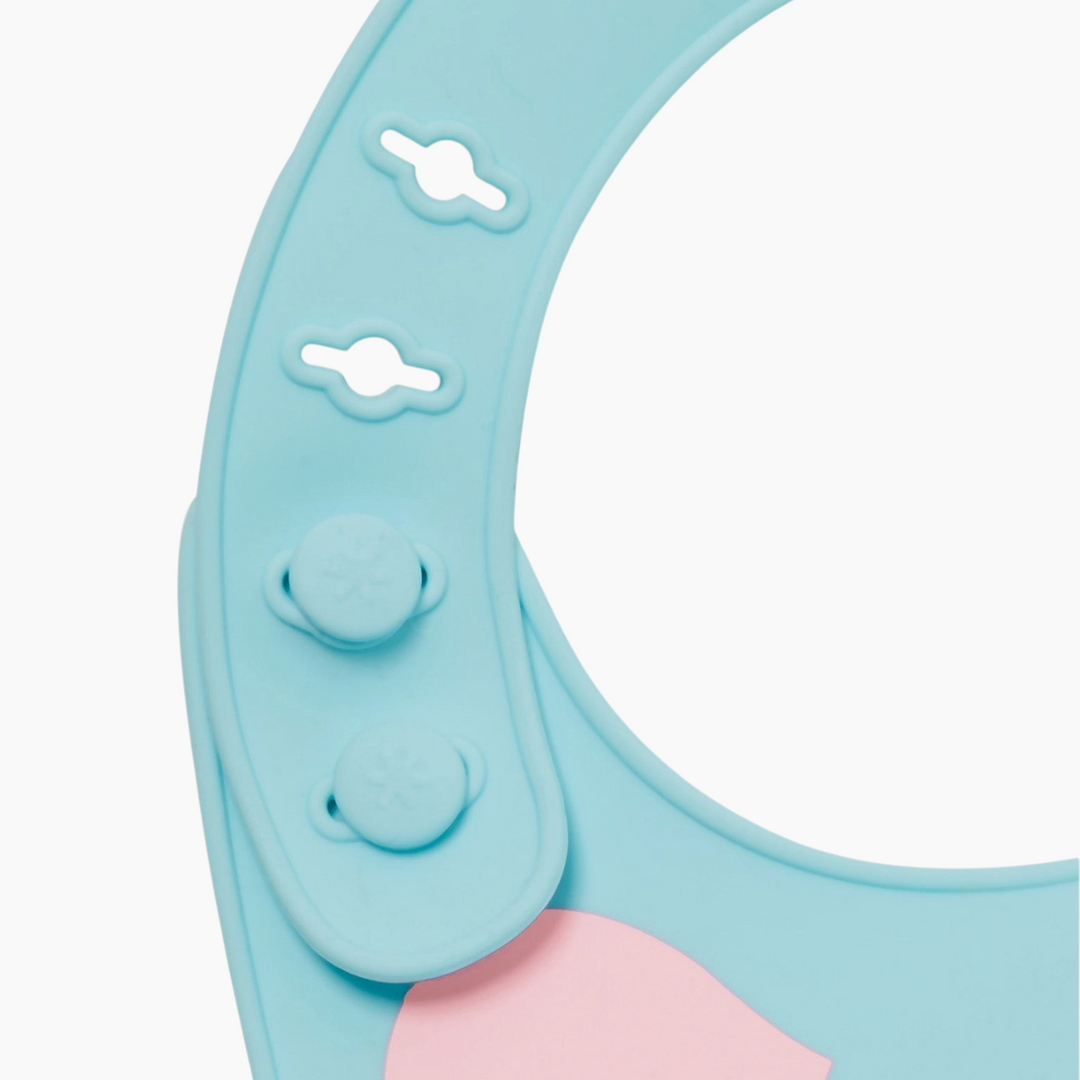 Skip Hop Zoo Fold &amp; Go Silicone Bib - HUNA