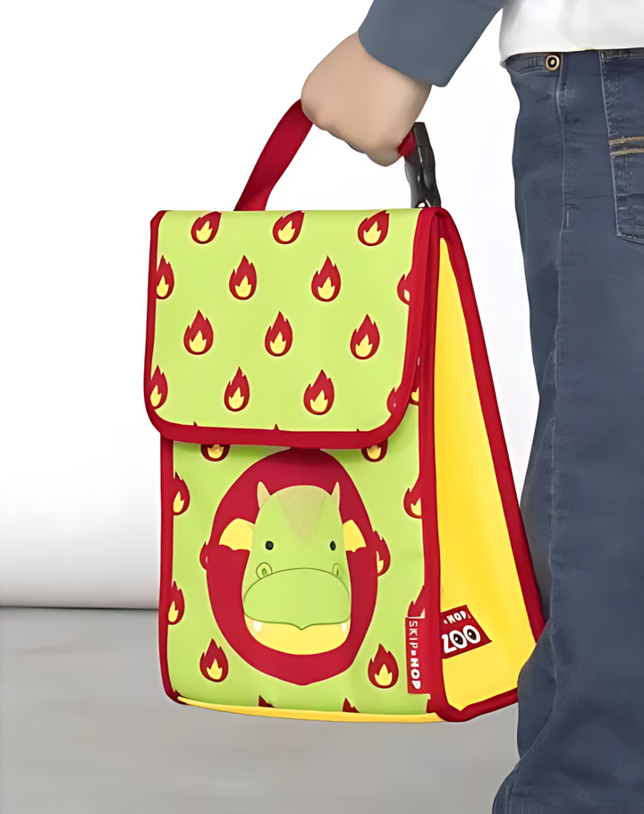 Skip Hop Zoo Insulated Kids Lunch Bag - Dragon