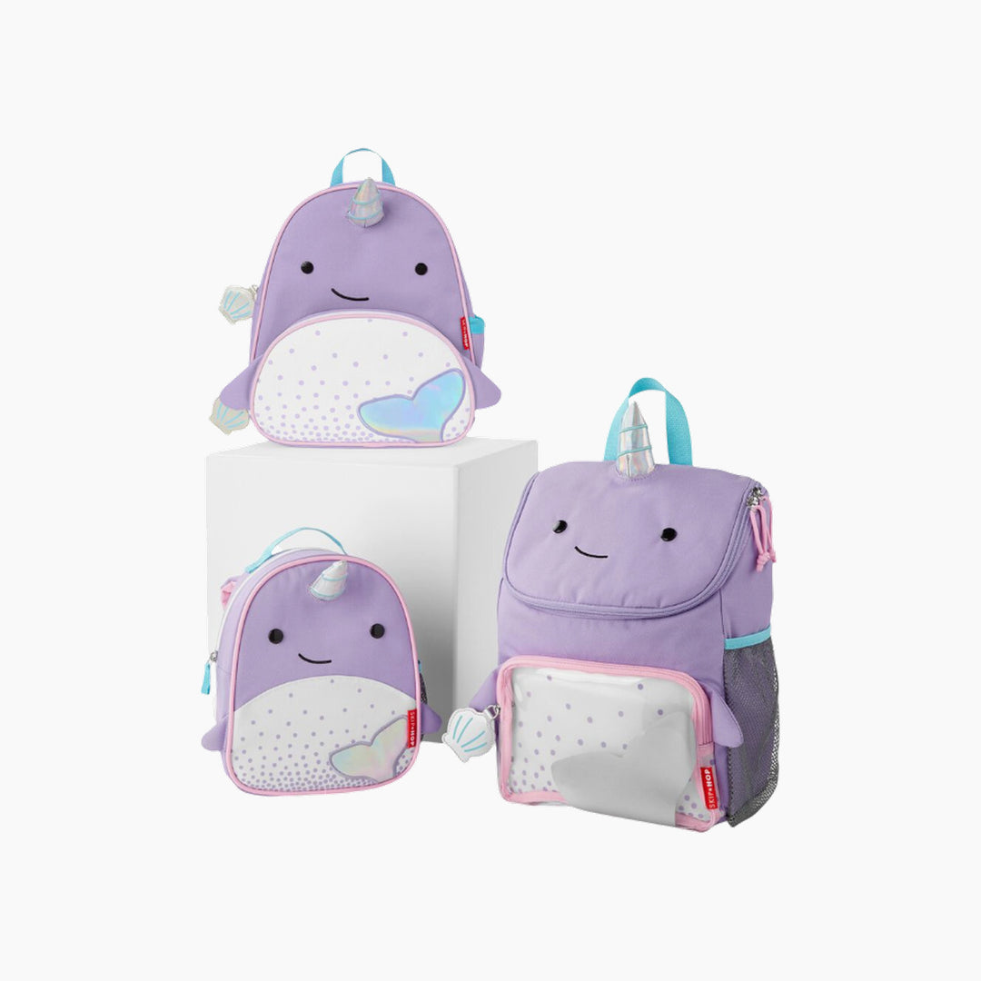 Skip Hop Zoo Mini Backpack With Safety Harness - Narwhal