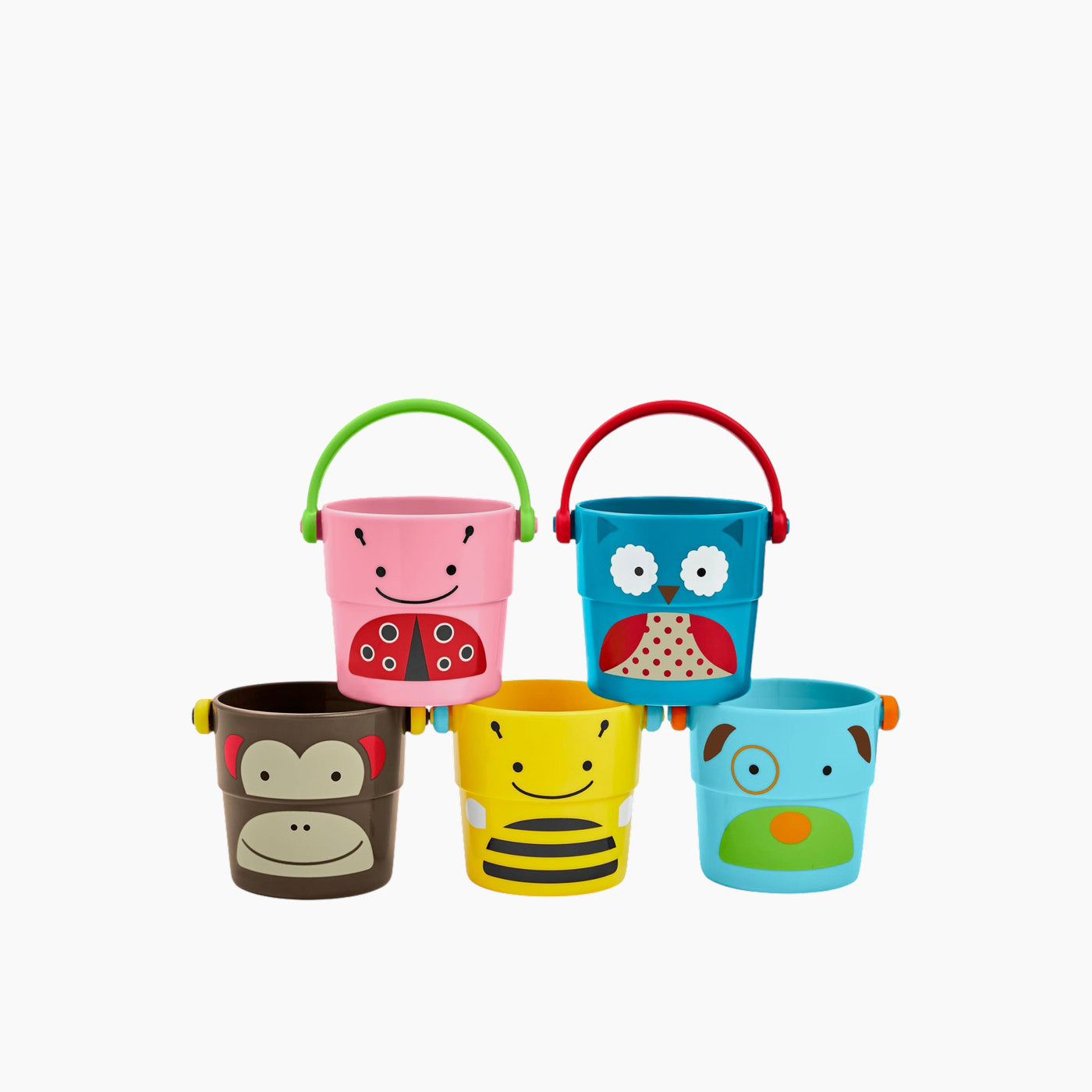 Skip Hop Zoo Stack & Pour Buckets - HUNA
