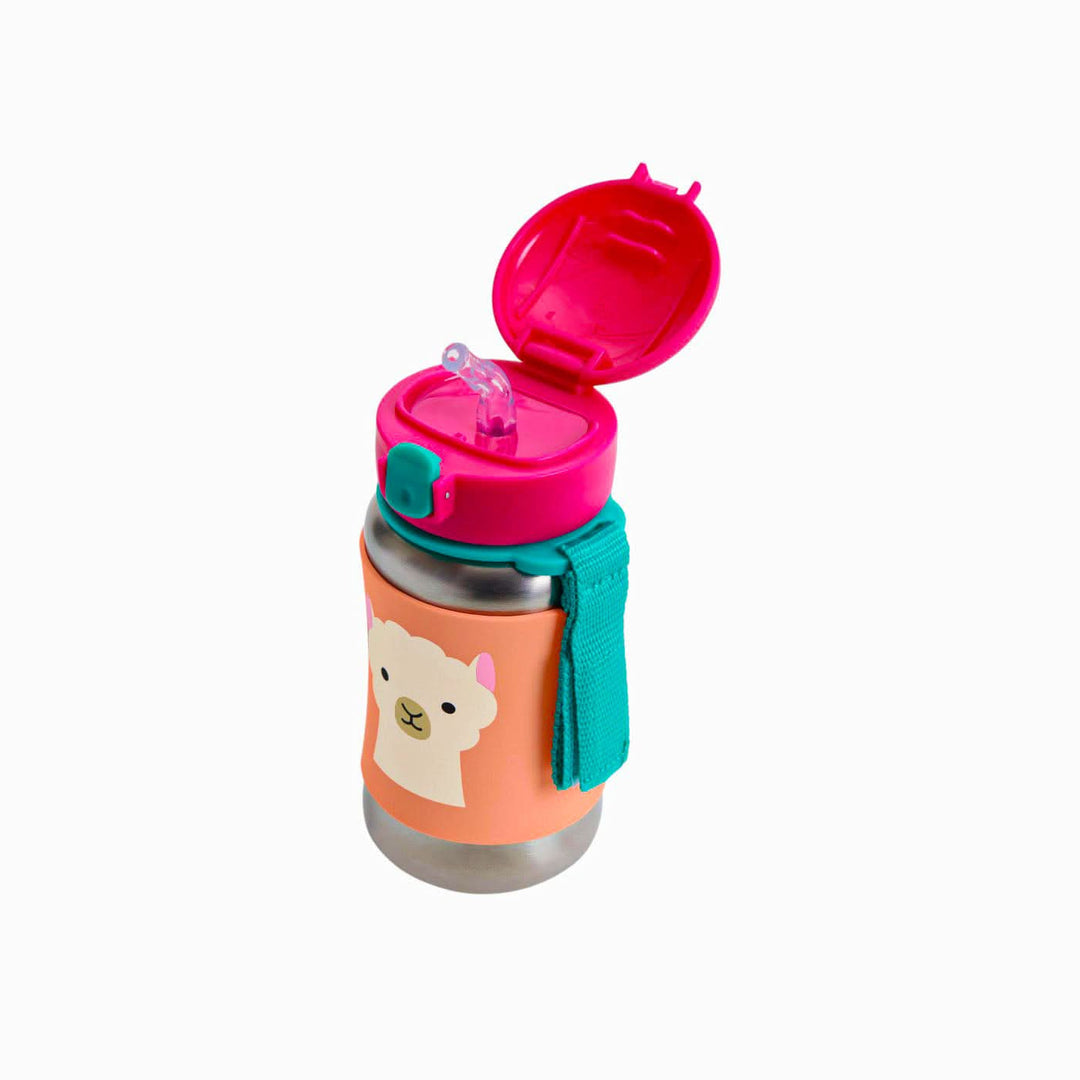 Skip Hop Zoo Stainless Steel Straw Bottle