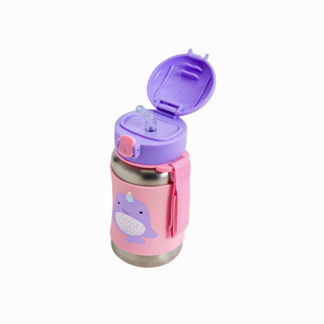 Skip Hop Zoo Stainless Steel Straw Bottle