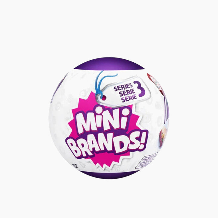 5 Surprise Mini Brands Global Series 3 gravity display PDQ assortment
