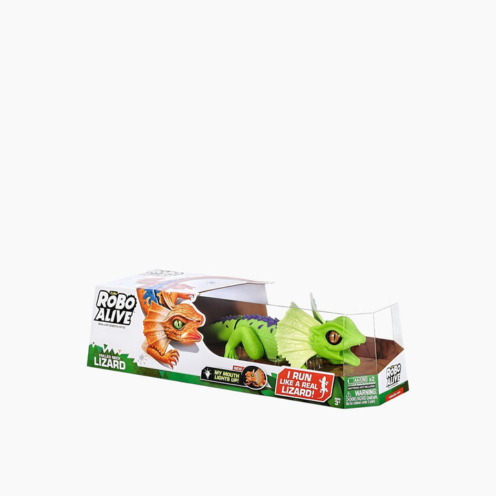 Zuru Robo Alive Light Up Frill Neck Lizard Assorted