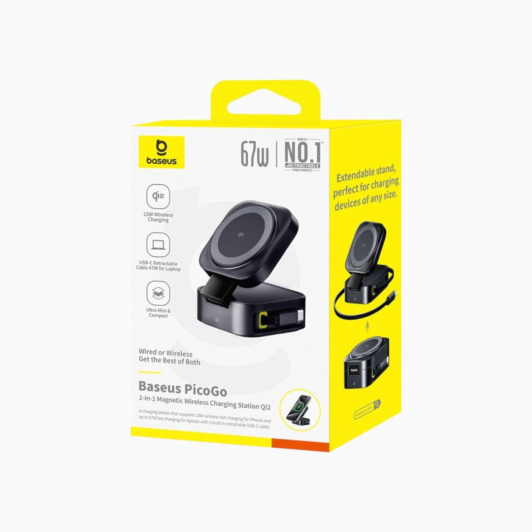 Baseus Picogo Series 2-in-1 Magnetic Wireless Charger