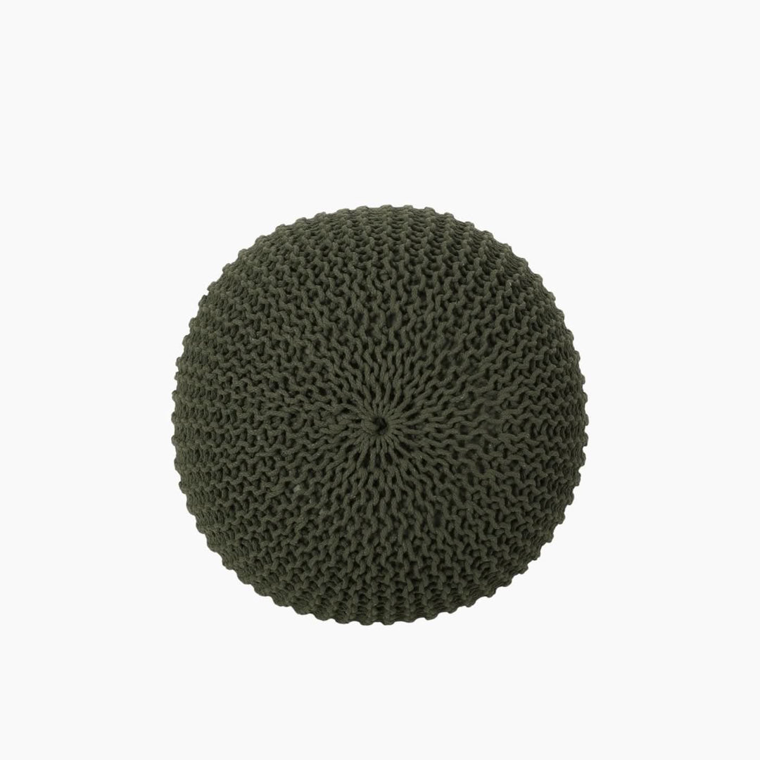 Noble House Round Pouf - HUNA