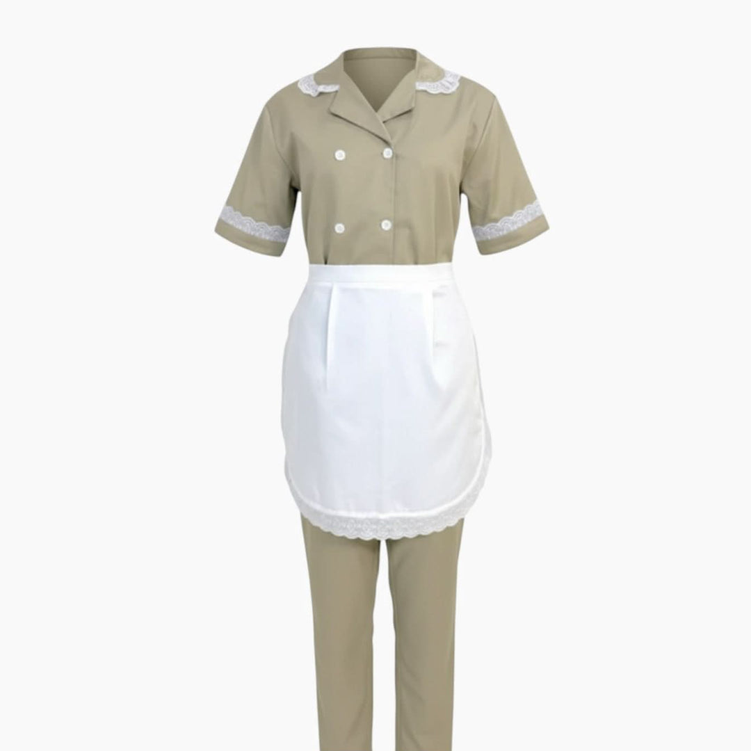 Nuvia Kaki Uniform Set