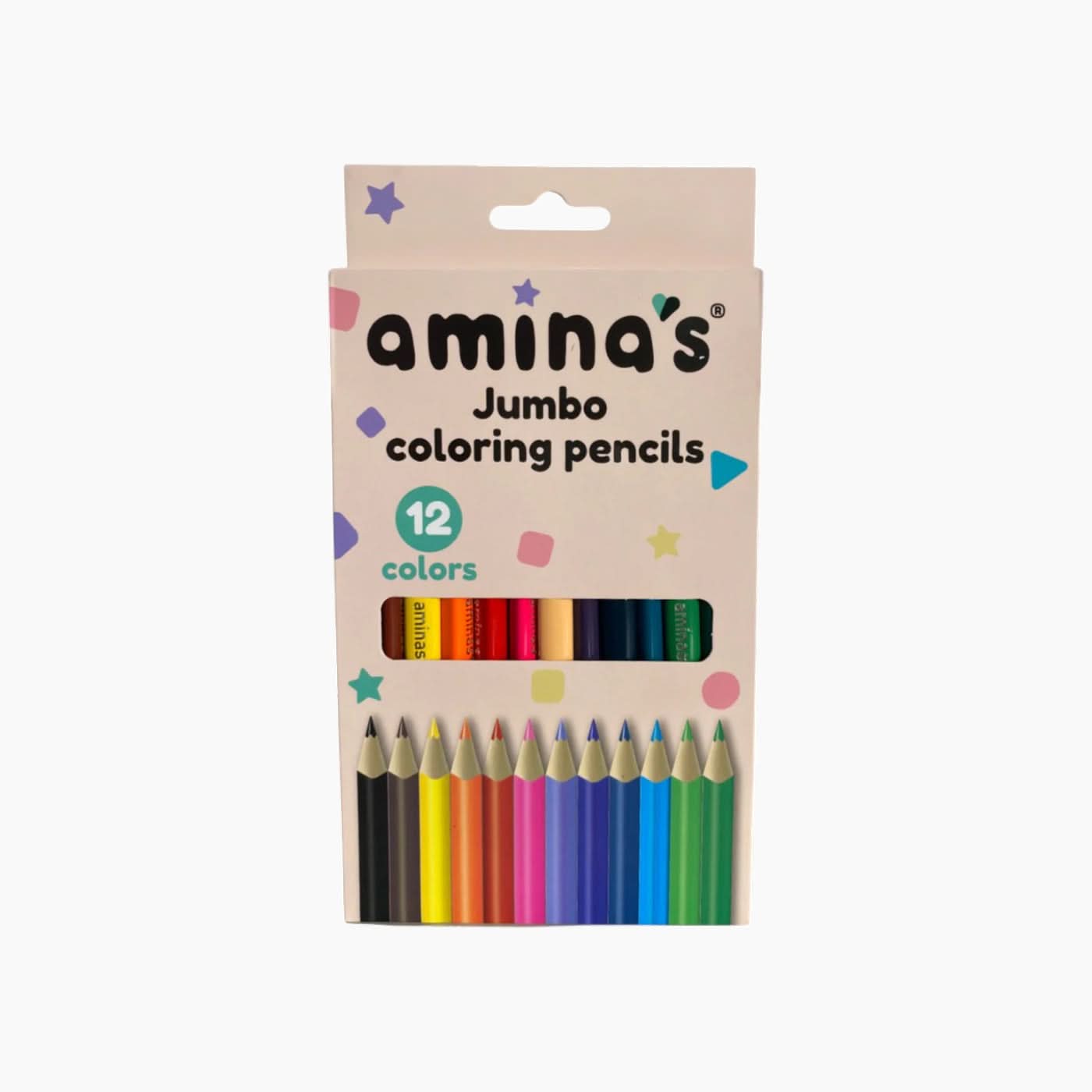 Amina's Jumbo Coloring Pencils Amina's Jumbo Coloring Pencils