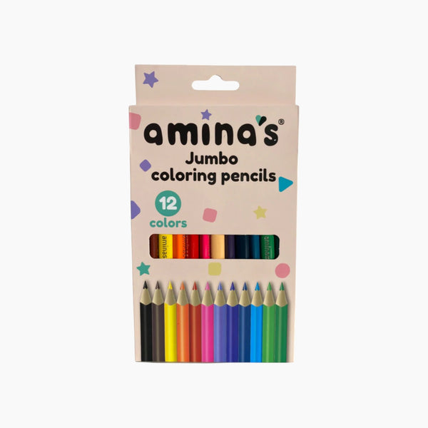 Amina's Jumbo Coloring Pencils