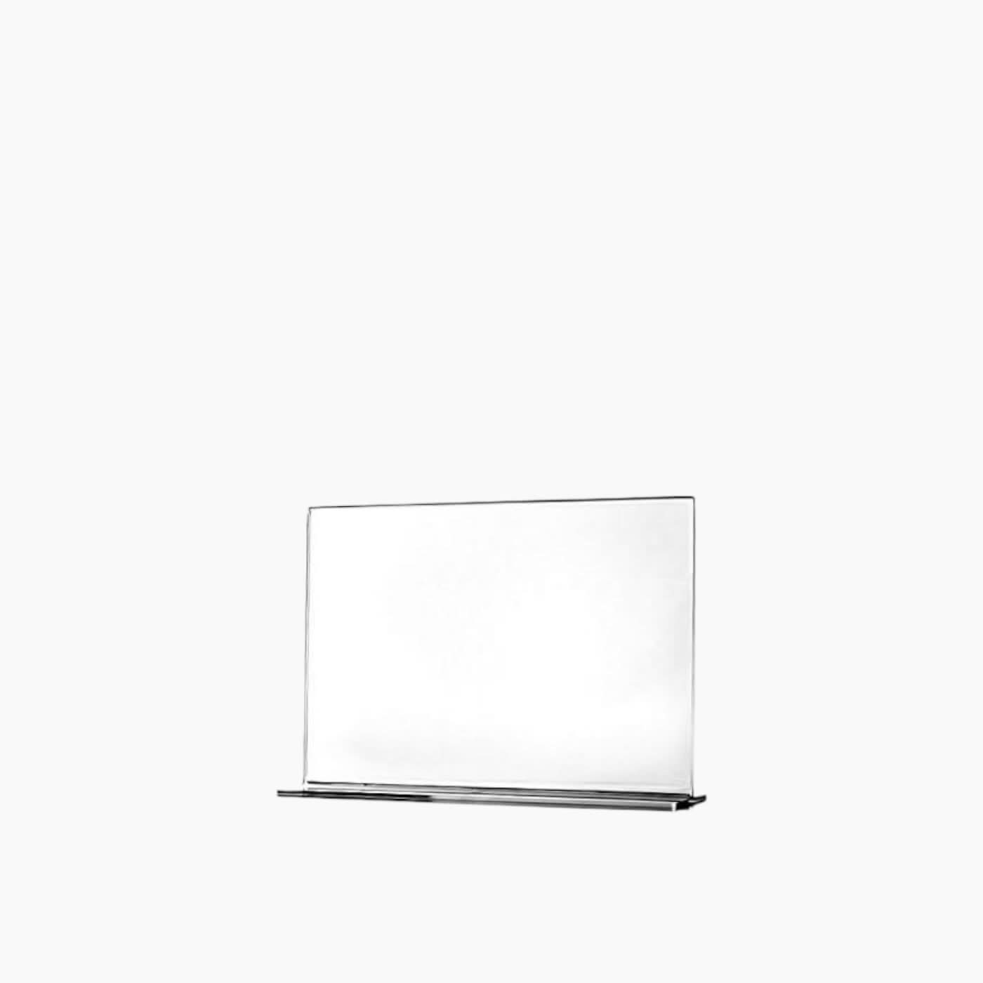 Acrylic T Shaped Poster Holder Acrylic T Shaped Poster Holder