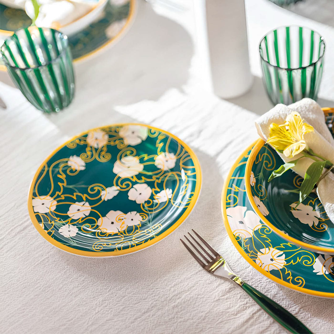 Guzzini Green Fusion Dessert Plate