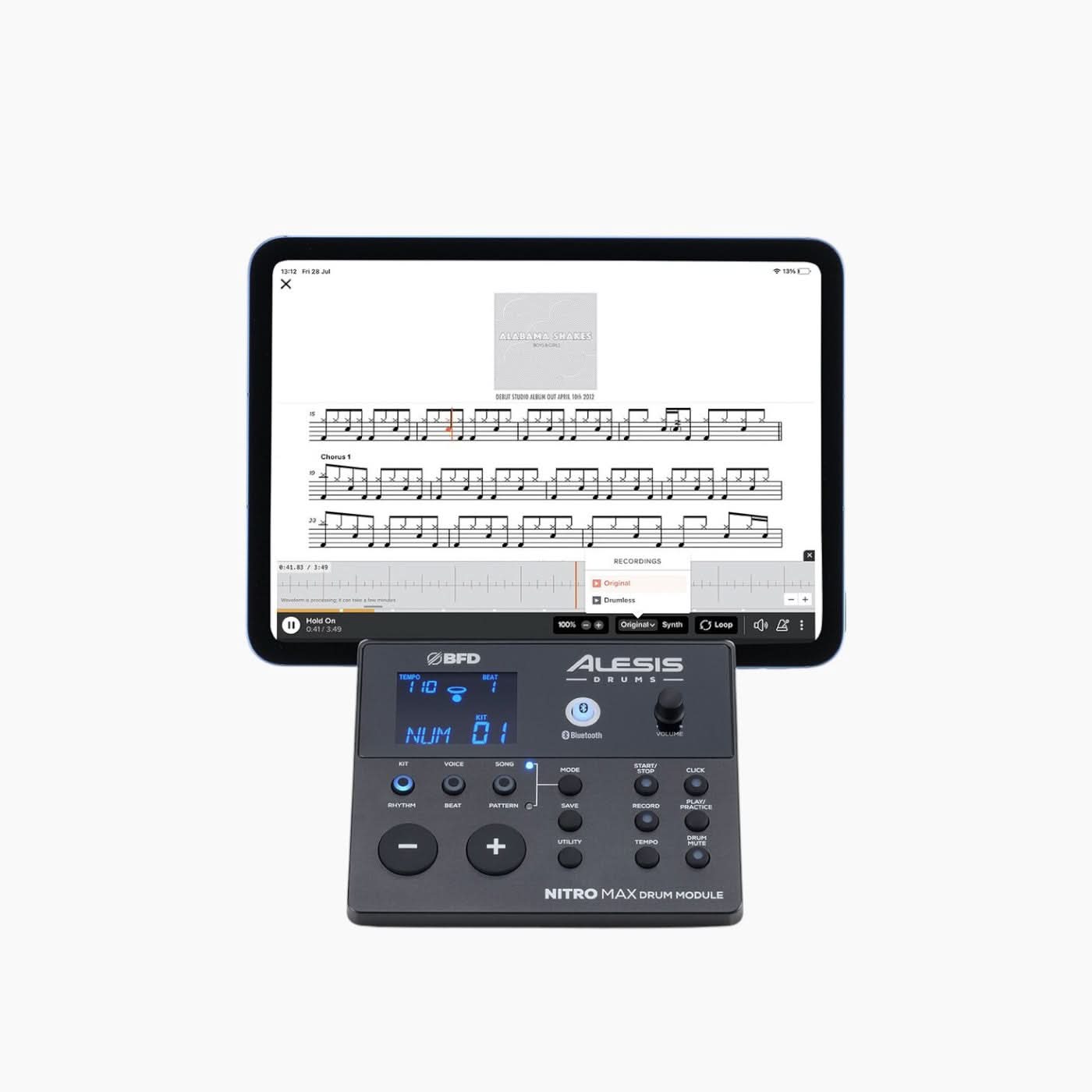 Alesis Nitro Max Electronic Drum Set Alesis Nitro Max Electronic Drum Set