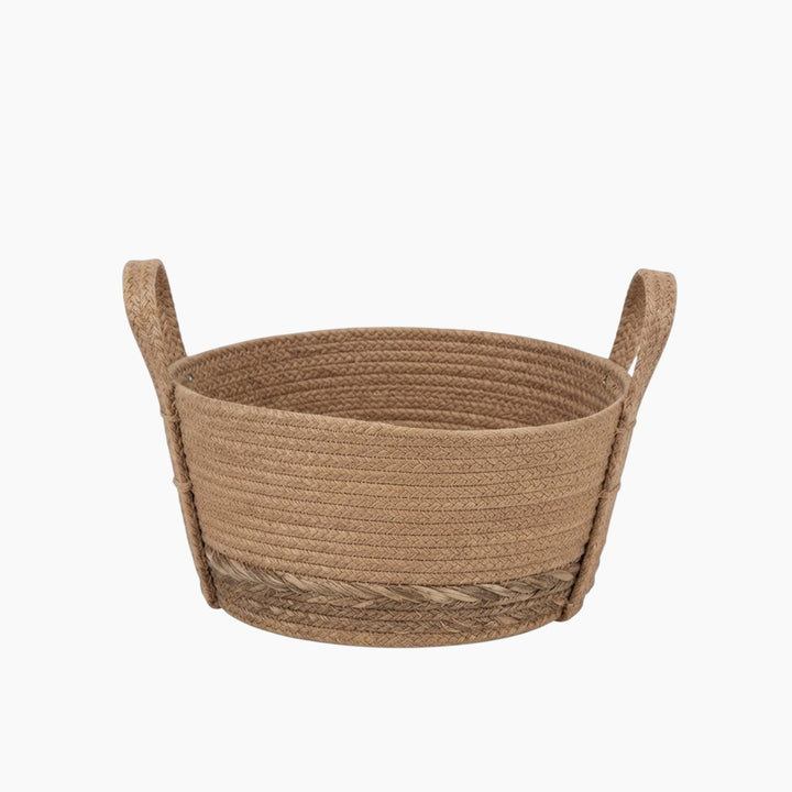 Weva 2-Piece Loom Natural Basket Set