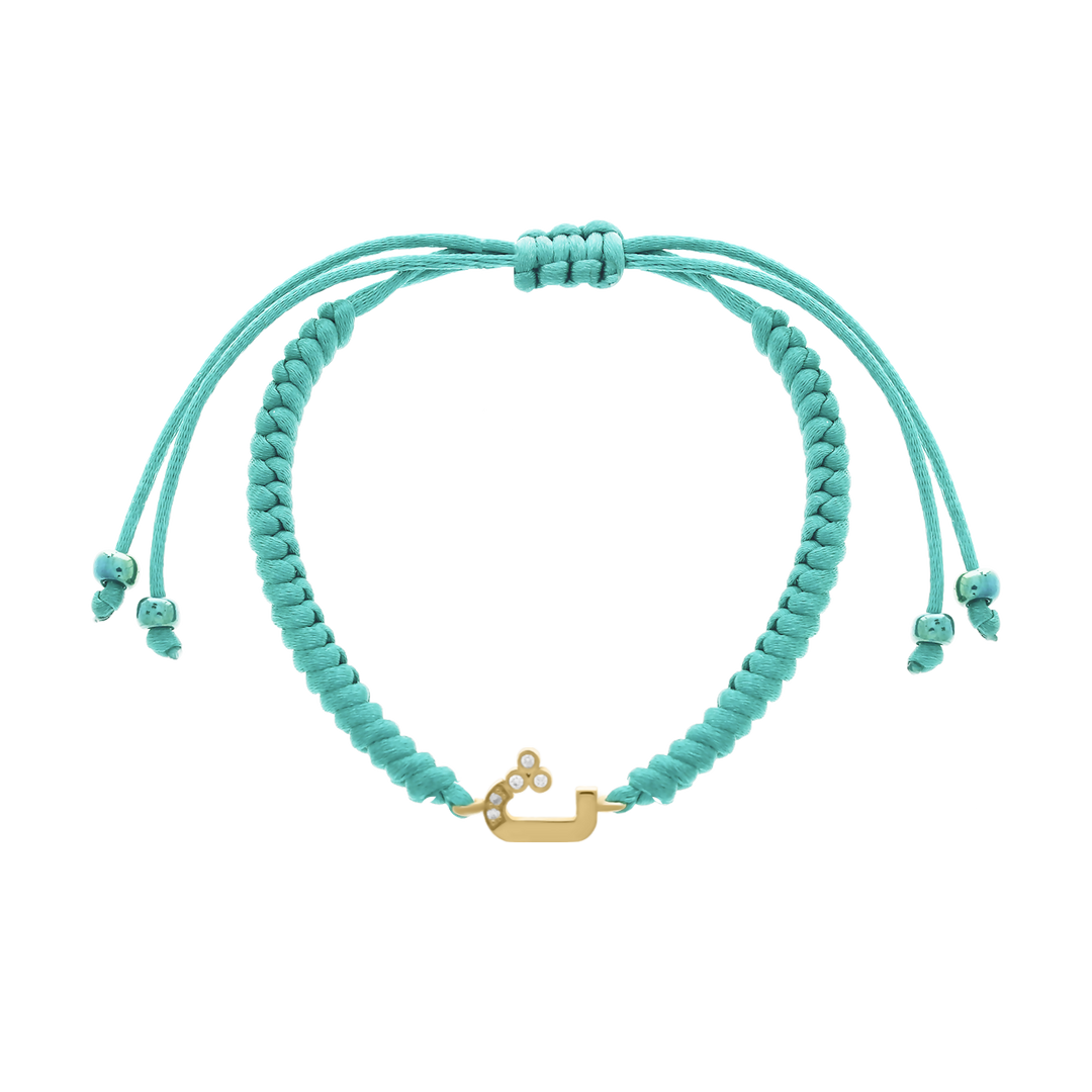 Baby Chic Fine Jewelry Arabic Initial Letter Bracelet - HUNA