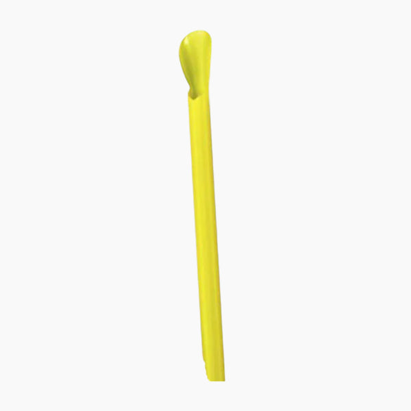 Straw with Spoon Yellow Unwrapped 6 ml 100 Pcs