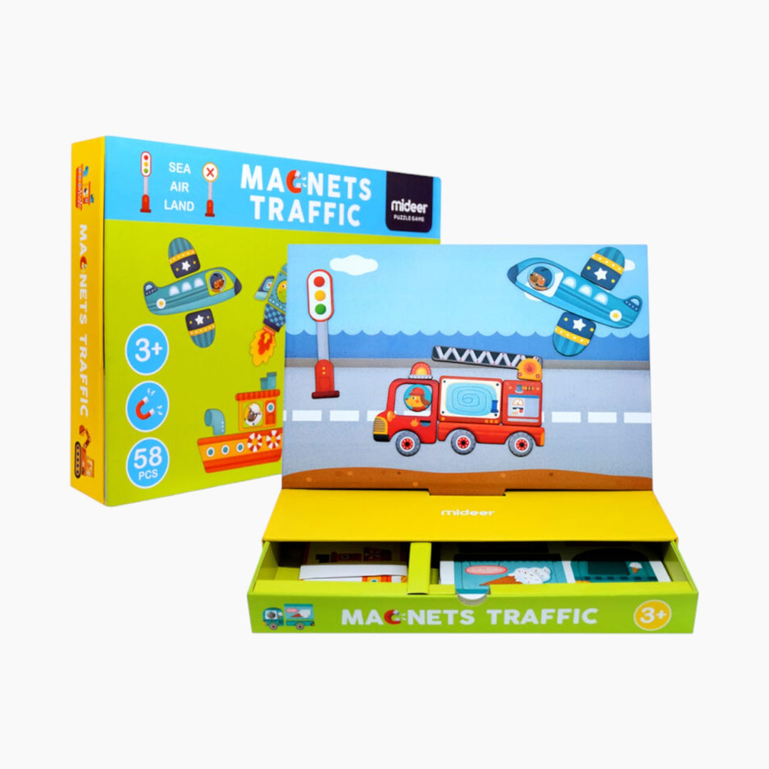 Mideer Magnetic Traffic Game