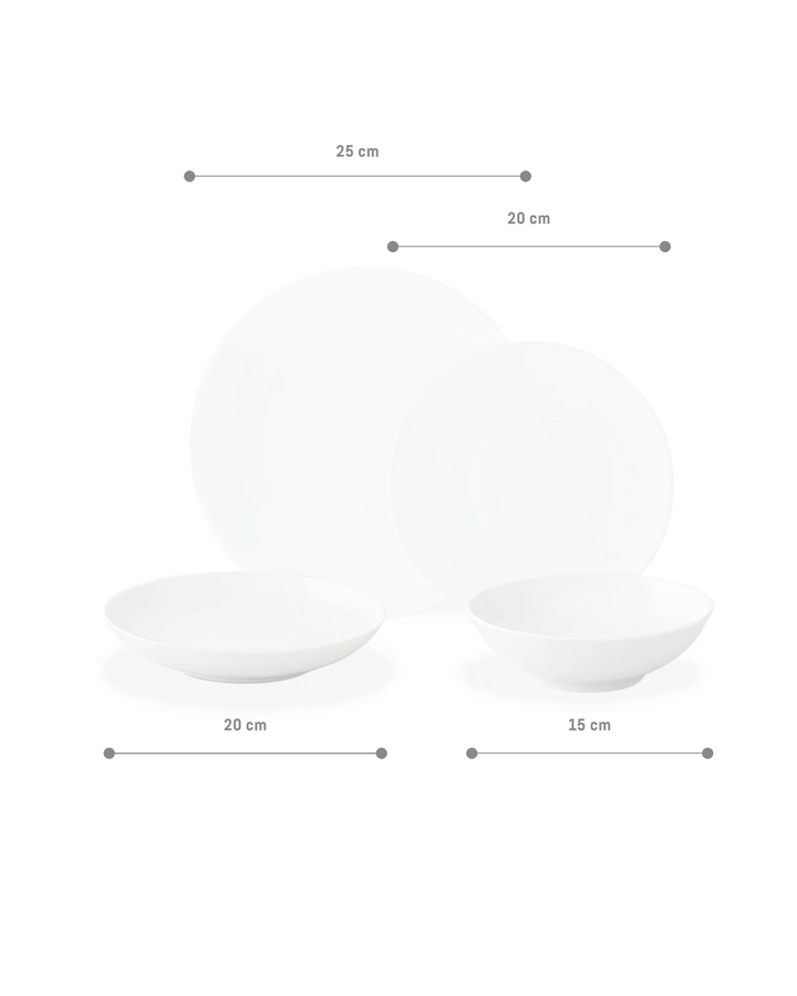 Ravello 24 Piece Dinner Set - Madame Coco JO