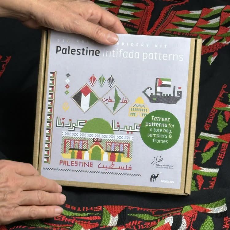 Folkglory Palestine Intifada Tatreez Kit