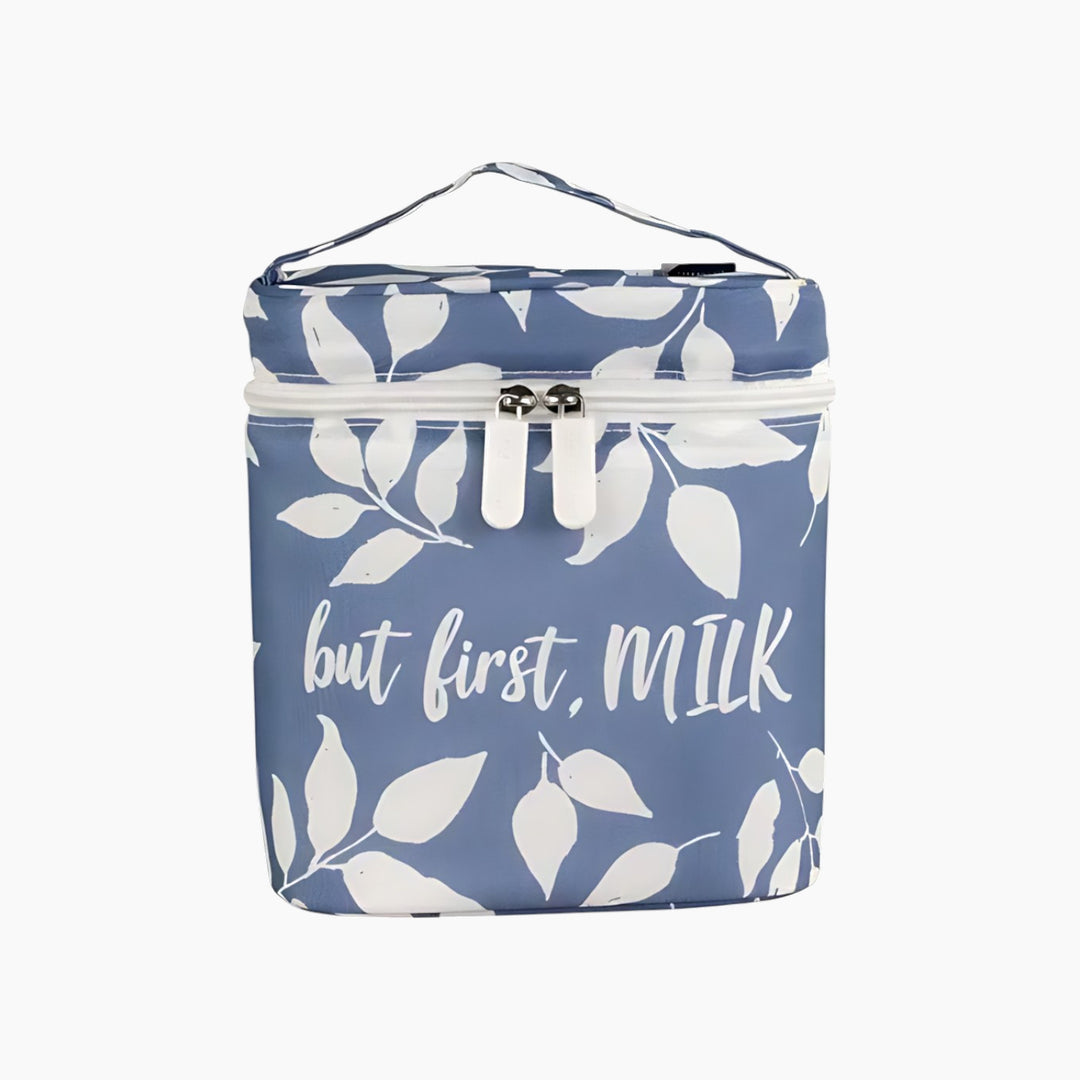 Bebe Au Lait But First, Milk Boho Insulated Bottle Bag