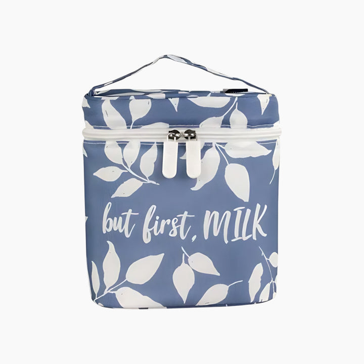 Bebe Au Lait But First, Milk Boho Insulated Bottle Bag