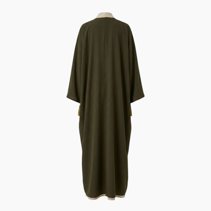 Amaara Arabian Olive Green Bisht