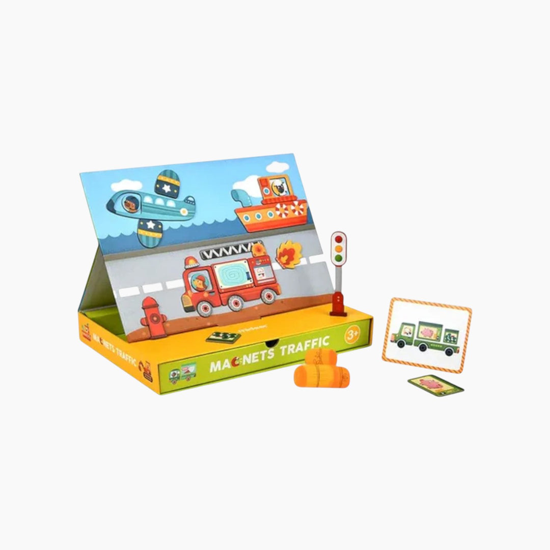 Mideer Magnetic Traffic Game