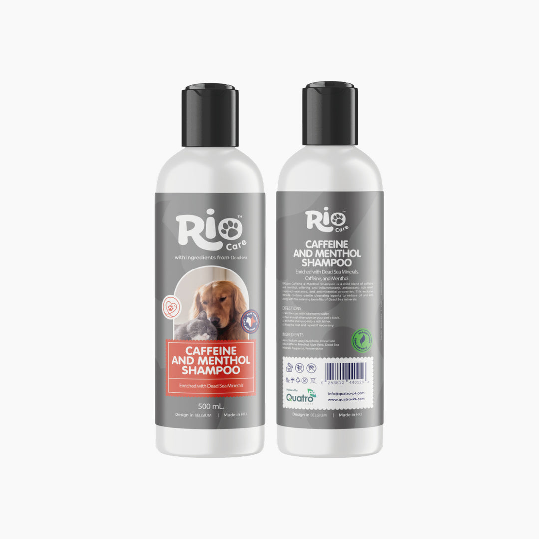 Rio Care Caffeine &amp; Menthol Shampoo - 500 ml